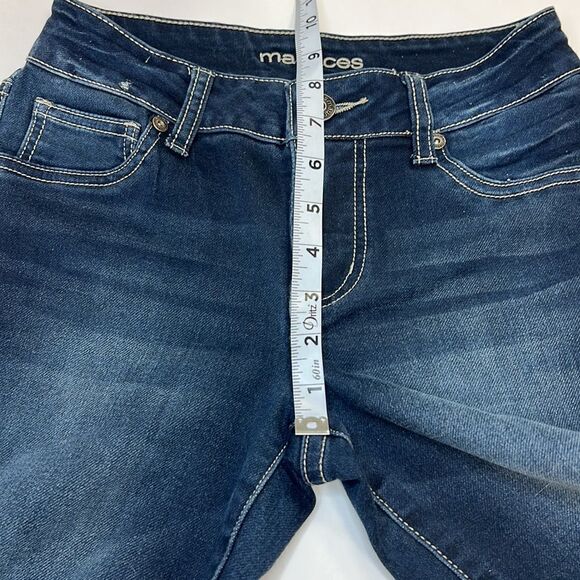 Maurices Women’s Dark Blue Skinny Jeans Size XS - Picture 5 of 7